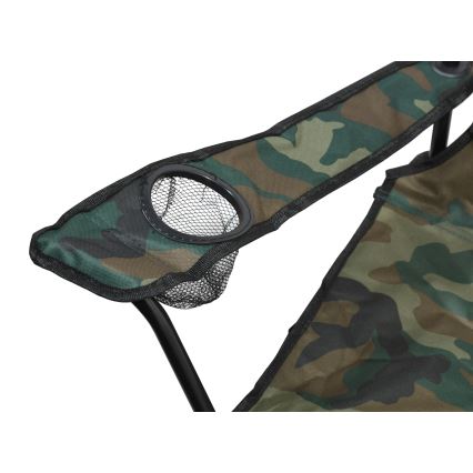 Foldbar campingstol camouflage