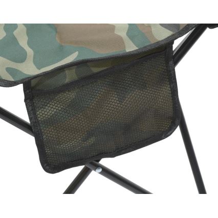 Foldbar campingstol camouflage