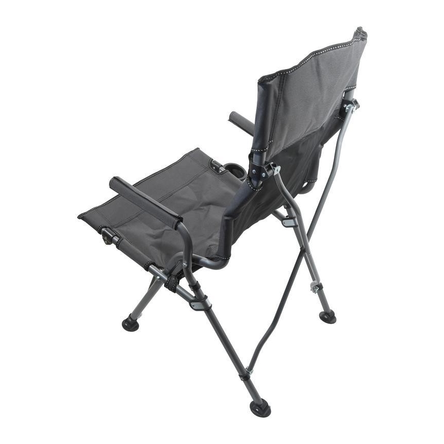 Foldbar campingstol grå