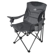 Foldbar campingstol grå