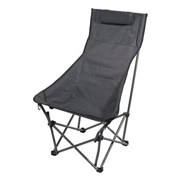 Foldbar campingstol grå
