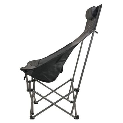 Foldbar campingstol grå