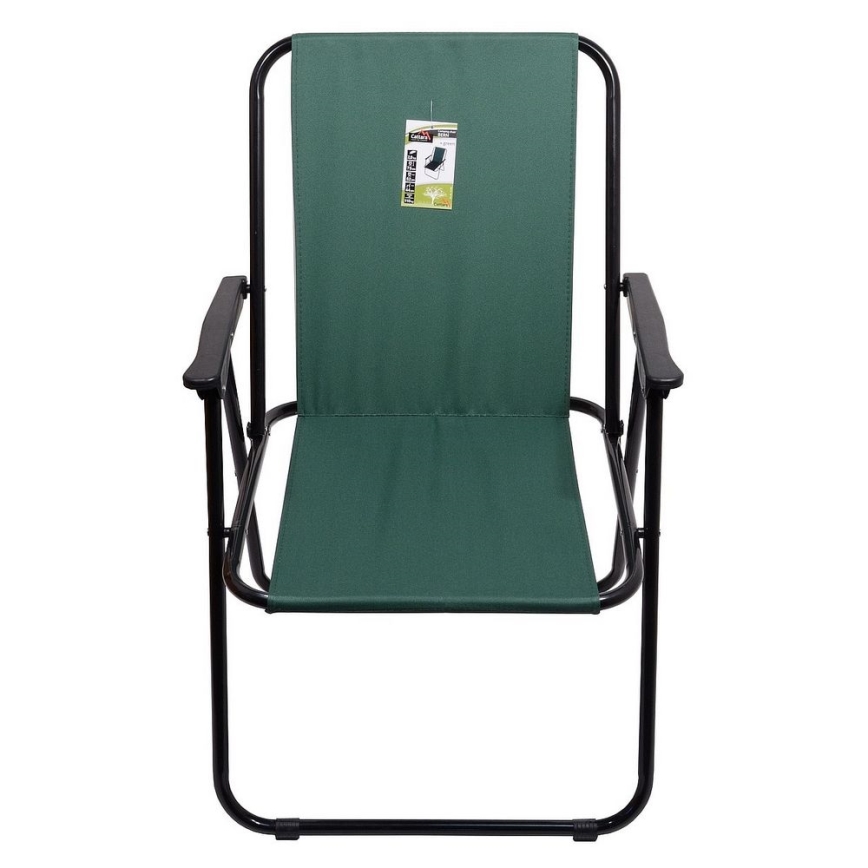 Foldbar campingstol grøn