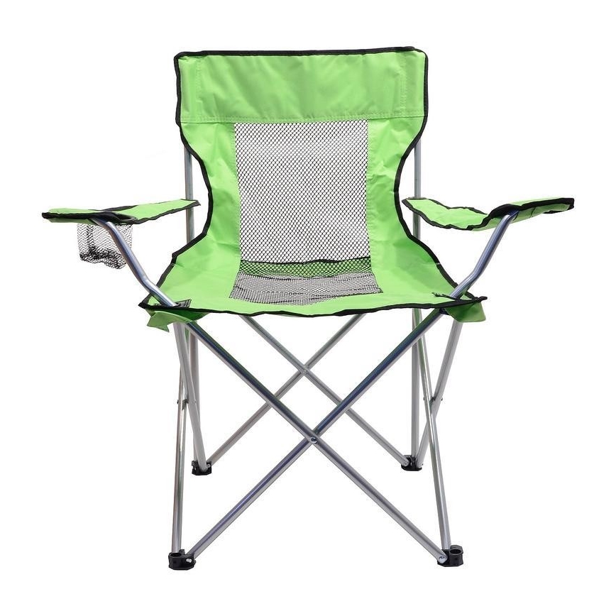 Foldbar campingstol grøn