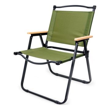 Foldbar campingstol grøn