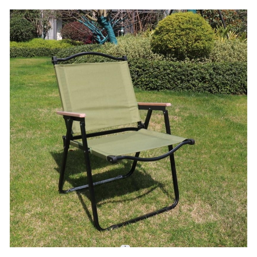 Foldbar campingstol grøn