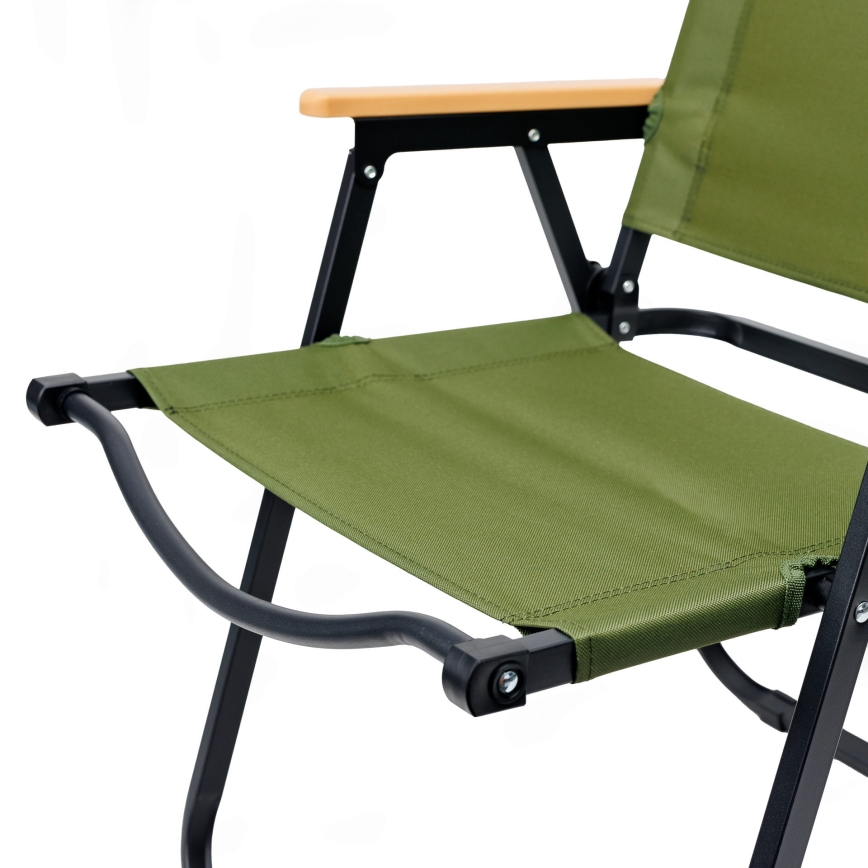 Foldbar campingstol grøn