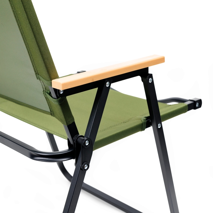 Foldbar campingstol grøn