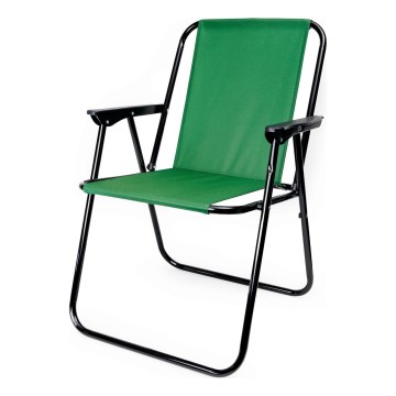 Foldbar campingstol grøn