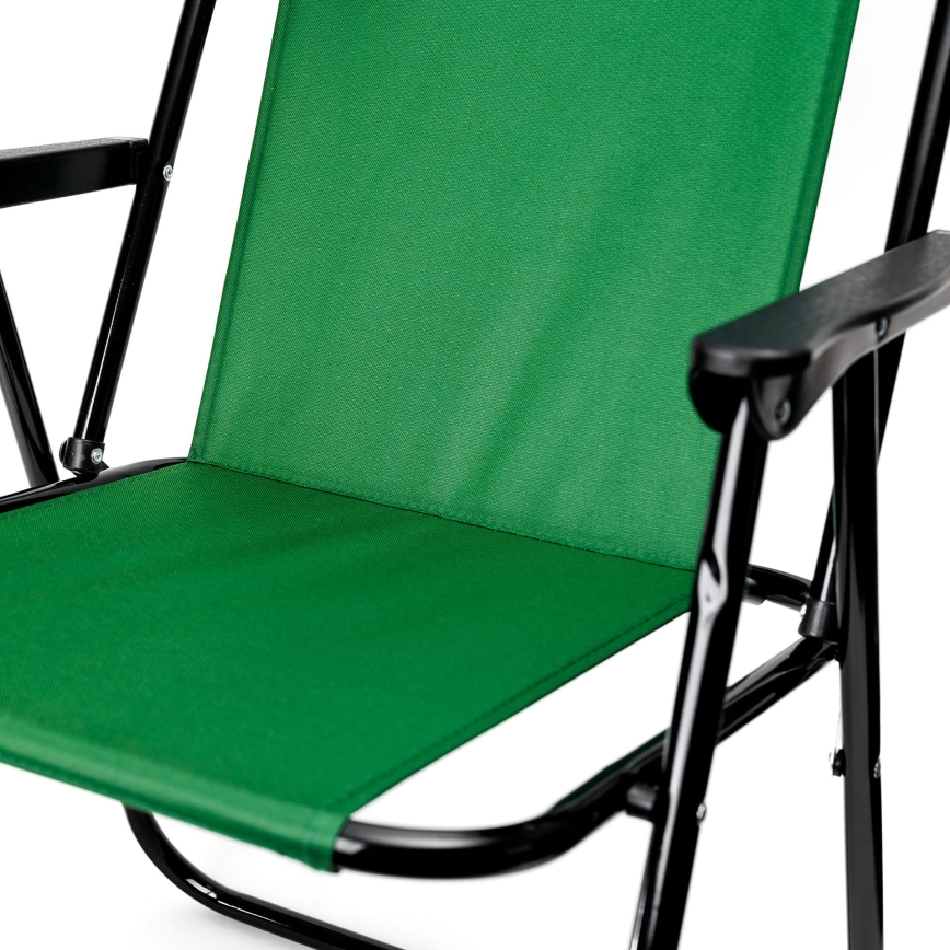 Foldbar campingstol grøn