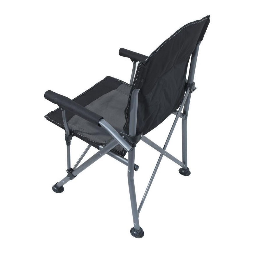 Foldbar campingstol sort