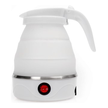Foldbar elkedel 0,6 l 600W/230V hvid