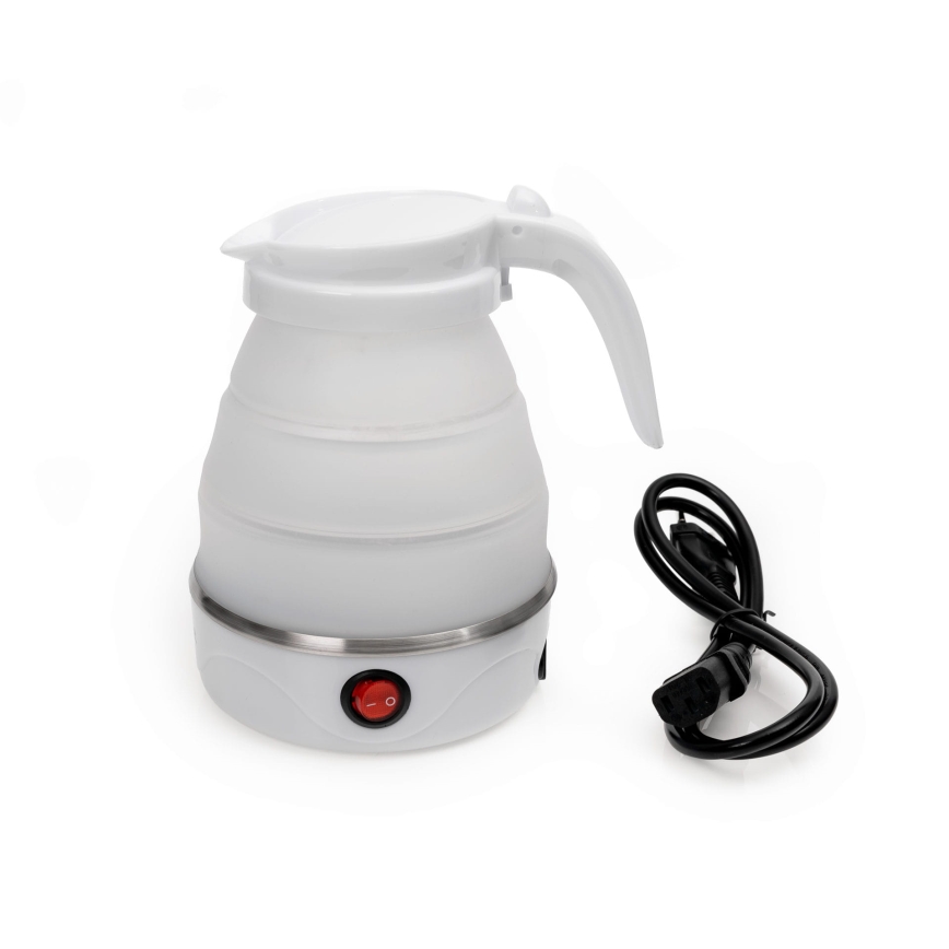 Foldbar elkedel 0,6 l 600W/230V hvid