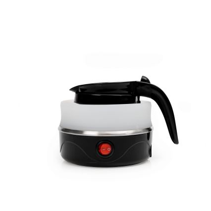 Foldbar elkedel 0,6 l 600W/230V sort