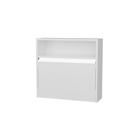 Foldbart arbejdsbord VIOLIN 63,6x60 cm hvid