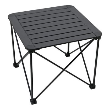 Foldbart campingbord 52x52cm antracit
