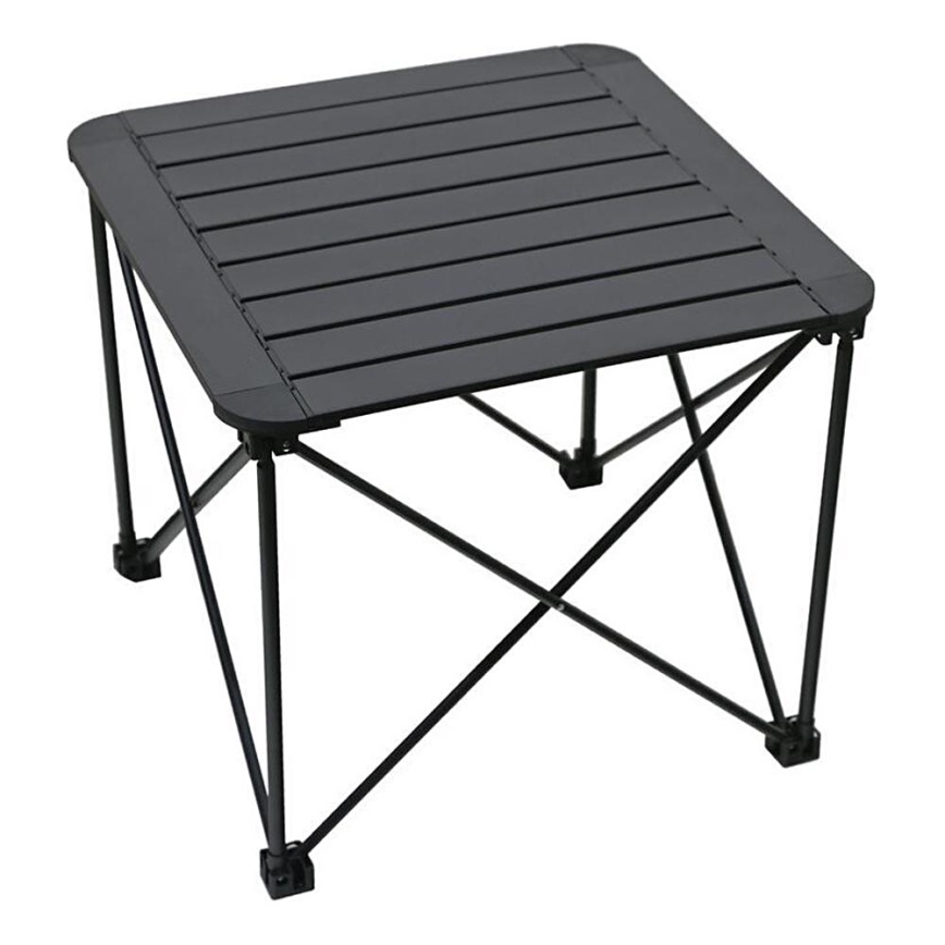 Foldbart campingbord 52x52cm antracit