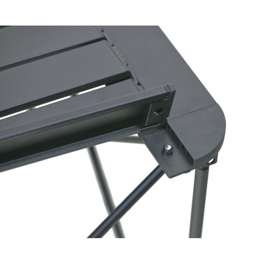 Foldbart campingbord 52x52cm antracit
