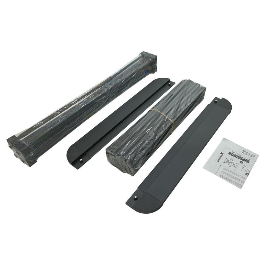 Foldbart campingbord 52x52cm antracit
