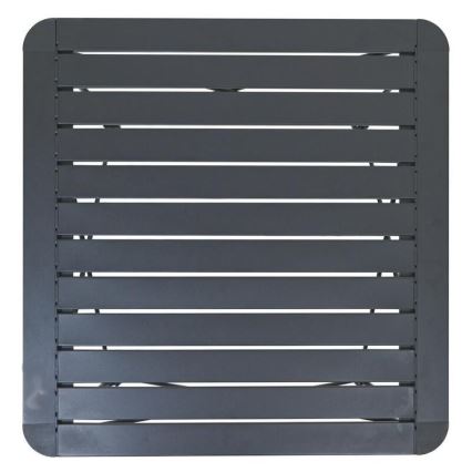 Foldbart campingbord 70x70 cm antracit