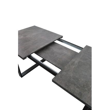Foldbart spisebord COLIN grå