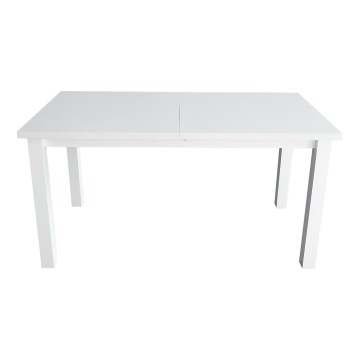 Foldbart spisebord LIAM hvid