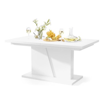 Foldbart spisebord NINO hvid