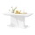 Foldbart spisebord NINO hvid