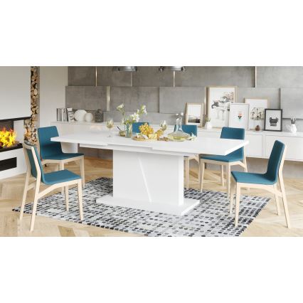 Foldbart spisebord NINO hvid