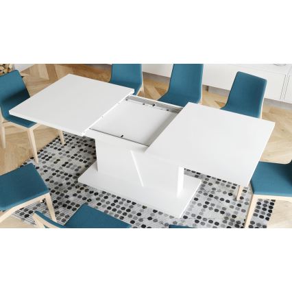 Foldbart spisebord NINO hvid