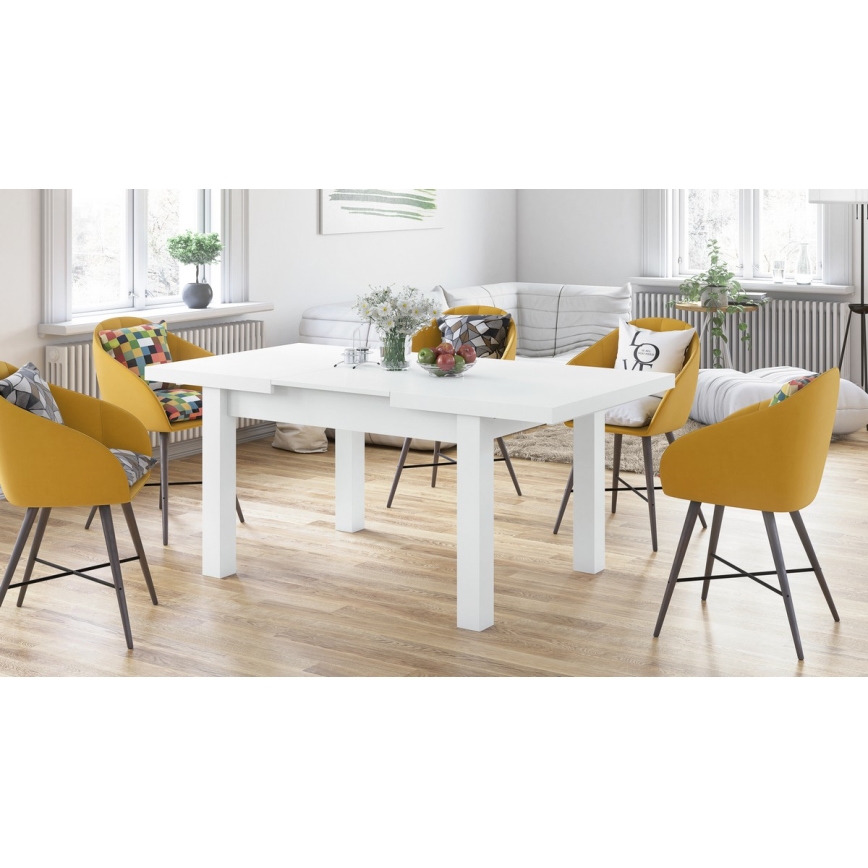 Foldbart spisebord RALF hvid