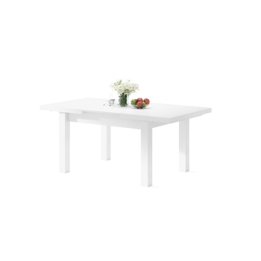 Foldbart spisebord RALF hvid
