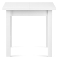 Foldbart spisebord SALUTO 76x110 cm bøg/hvid