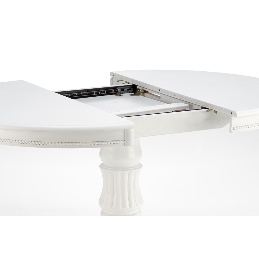 Foldbart spisebord WILLIAM 75x124 cm hvid