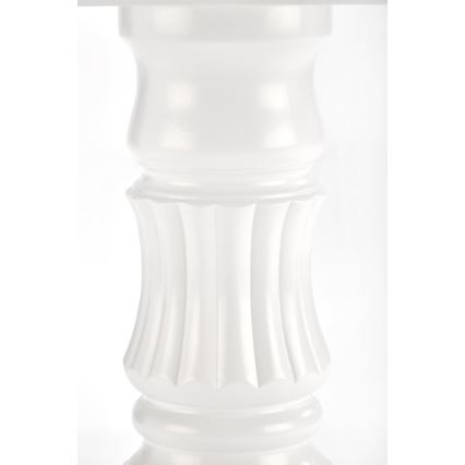 Foldbart spisebord WILLIAM 75x124 cm hvid