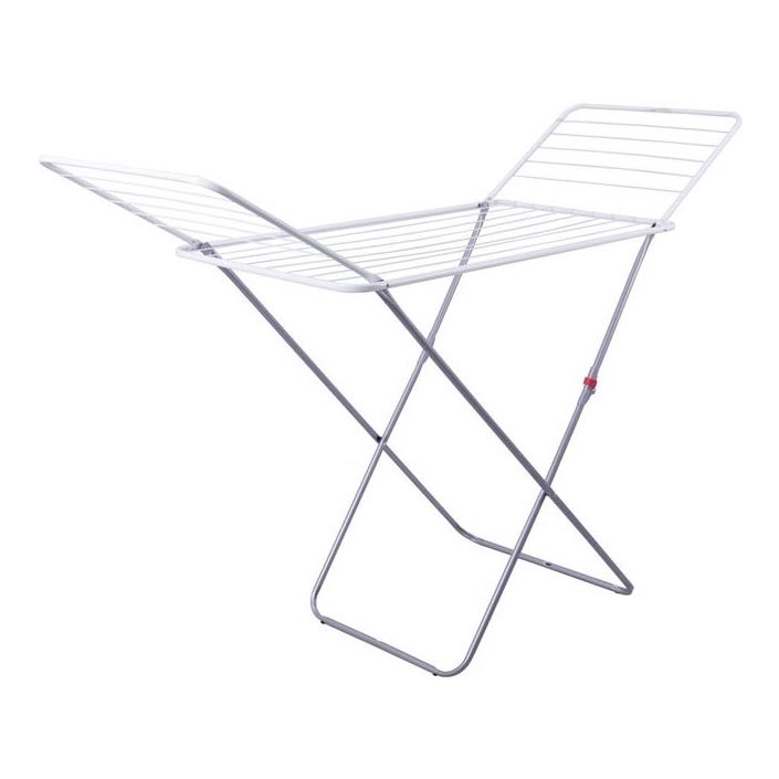 Foldbart tørrestativ TORO 180x93 cm hvid
