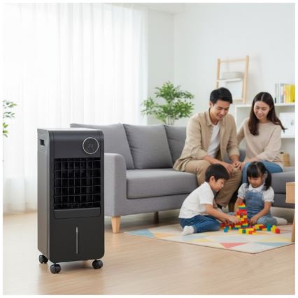 Fordampningsbaseret mobil klimaanlæg VIENTO COOL-R 65W/230V sort + fjernbetjening