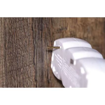 Forlængerledning 4Z 3m hvid