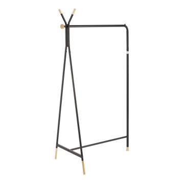 Frakkestativ 165x91 cm CHENE sort/beige