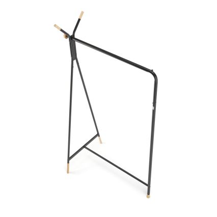 Frakkestativ 165x91 cm CHENE sort/beige