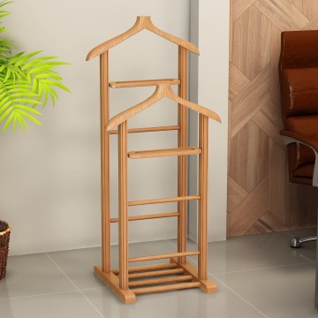 Frakkestativ BIBI, brun