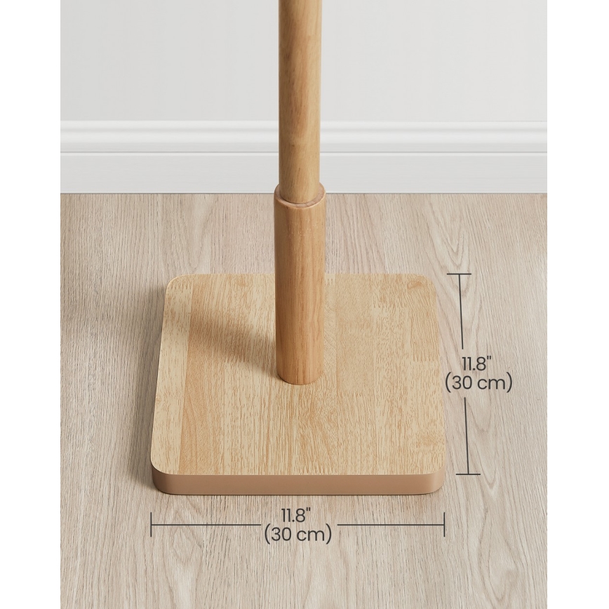 Frakkestativ LINEA, brun