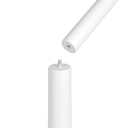 Fritstående garderobestativ LINEA, hvid