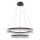 FROZI LED/38W/230V hængende lamp, 60 cm, sort