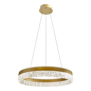 FROZI LED Hängelampe LED/32W/230V Ø 50 cm guld