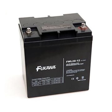 FUKAWA FWL 28-12 - Blysyrebatteri 12V/28Ah/M5-gevind