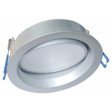 Fulgur 23147 - LED indbygningslampe LED/10W/230V 3000K IP54 sølvfarvet