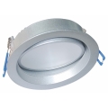 Fulgur 23152 - LED indbygningslampe til badeværelse LED/10W/230V 5000K IP54 sølvfarvet