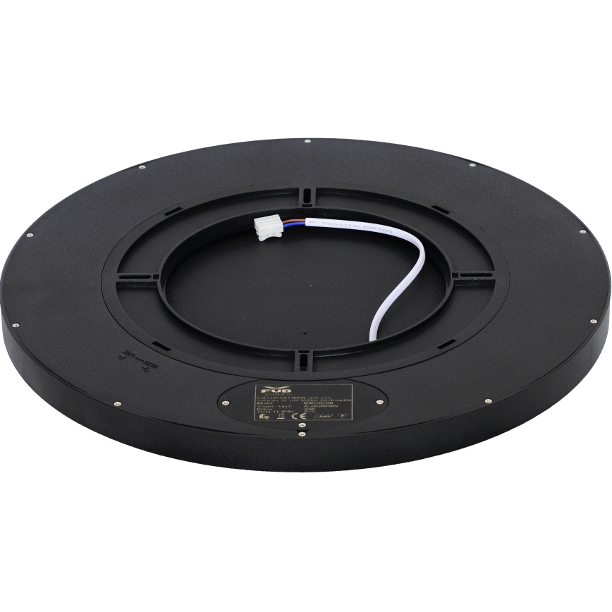 Fulgur 41813 - LED loftlampe NOMY LED/32W/230V 3000/4000/6000K IP40 diameter 40 cm sort