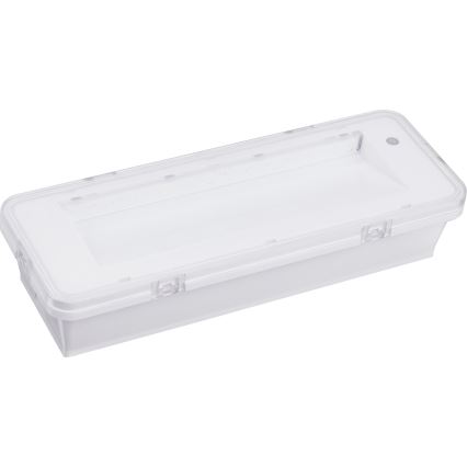 Fulgur s-24495 - LED-nødlys MIRROR LED/1W/230V 1300 mAh IP65